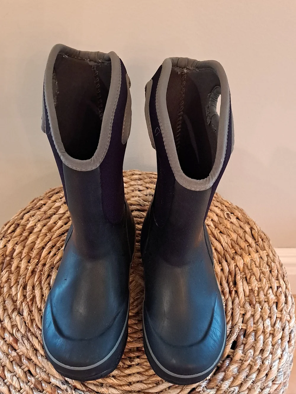 BOGS Youth Unisex Slushie Waterproof/Insulated Black Winter/Rain/Outdoor Boots 2